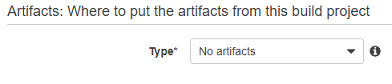 CodeBuild Artefacts