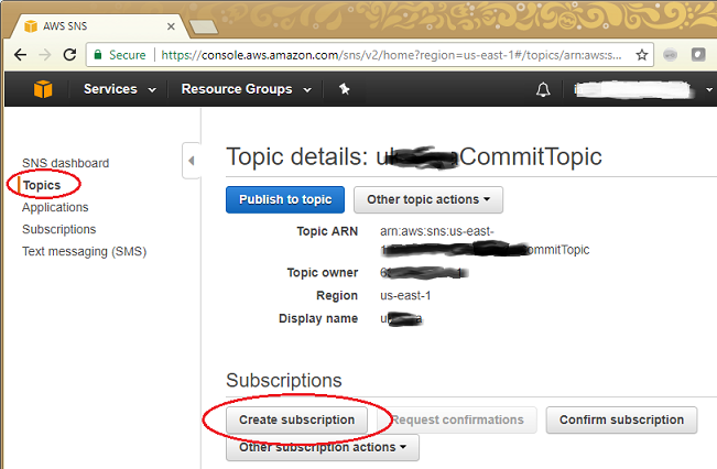 Create Subscription