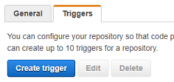 CodeCommit Trigger