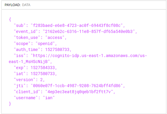 JWT Payload