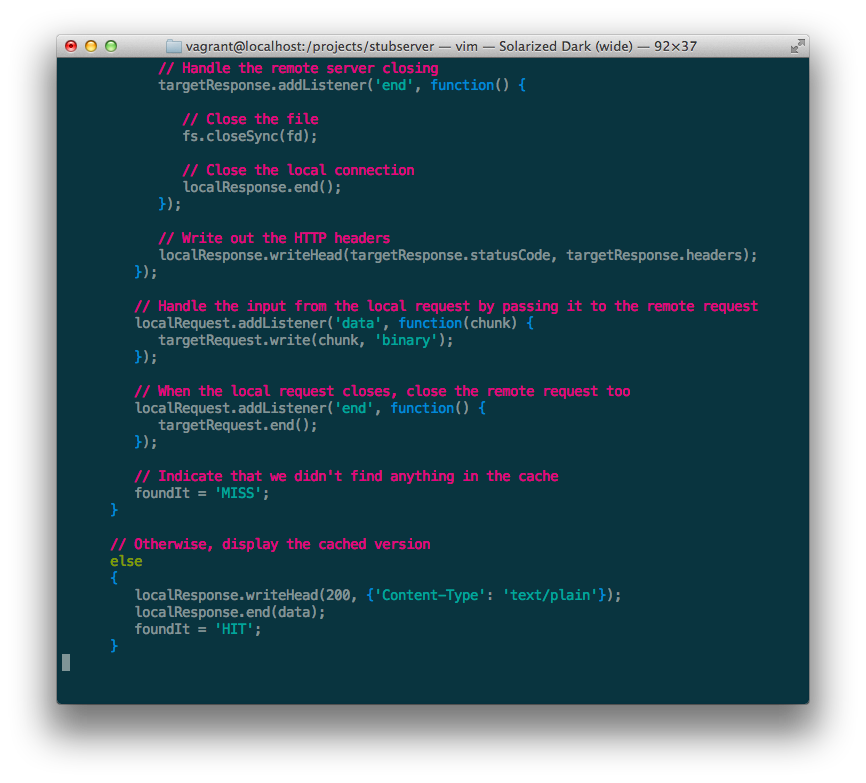 Learning Stub Server, chunk 2