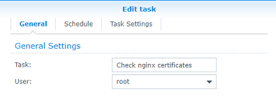 Scheduling a Task